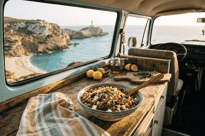 Kulinarische Rezepte für das Kochen im VW Bus – Genuss auf kleinstem Raum